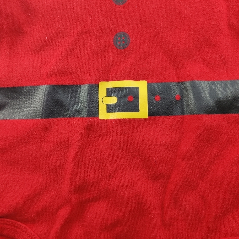 3/$10 Carter's Santa Onesie 12 months - Picture 5 of 5